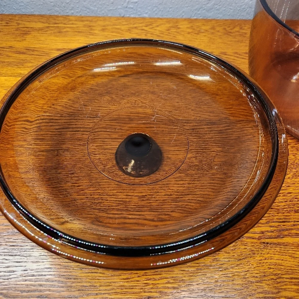 Corning visions 4.5 L Amber dutch oven